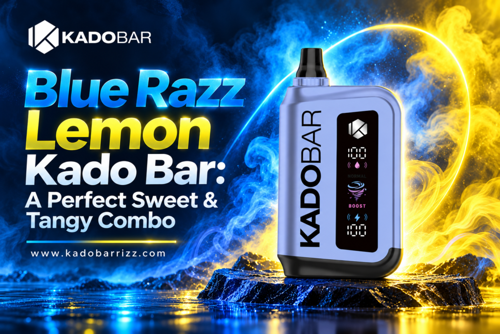 Blue Razz Lemon Kado Bar