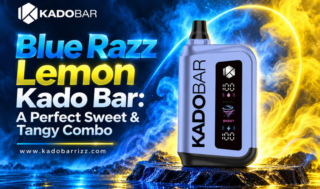 Blue Razz Lemon Kado Bar