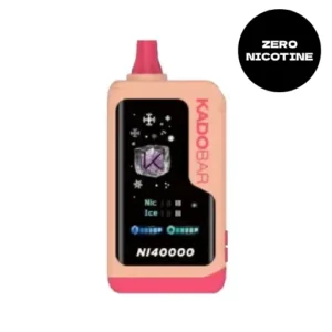 Peach Ice Kado Bar NI40000 Zero Nic